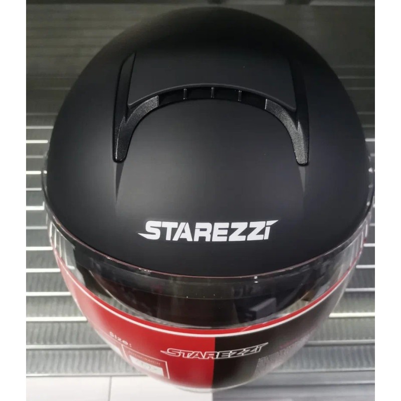 Мотошлем Starezzi Open Life 1, черный матовый, размер L