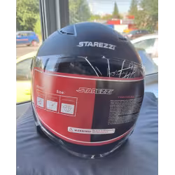Мотошлем Starezzi Open Life 2, черный матовый, размер M
