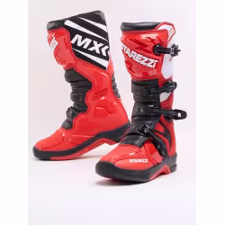 Мотоботы Starezzi Milano red/black/white, красный/черный/белый, размер 41