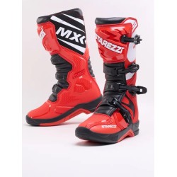 Мотоботы Starezzi Milano red/black/white, красный/черный/белый, размер 41