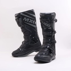 Мотоботы Starezzi Milano back/grey, черный/серый, размер 40