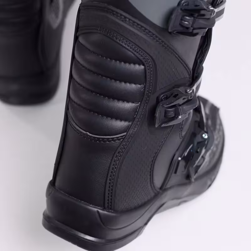 Мотоботы Starezzi Milano back/grey, черный/серый, размер 40