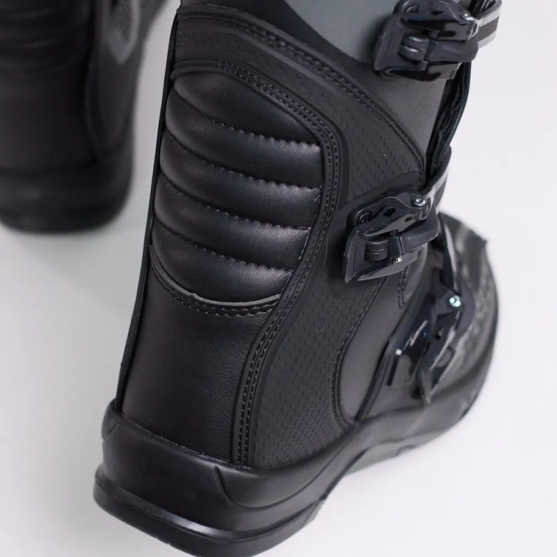 Мотоботы Starezzi Milano back/grey, черный/серый, размер 40