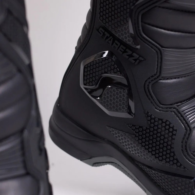 Мотоботы Starezzi Milano back/grey, черный/серый, размер 40