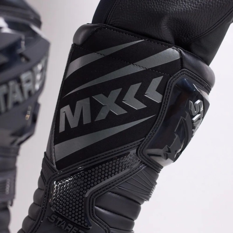 Мотоботы Starezzi Milano back/grey, черный/серый, размер 40