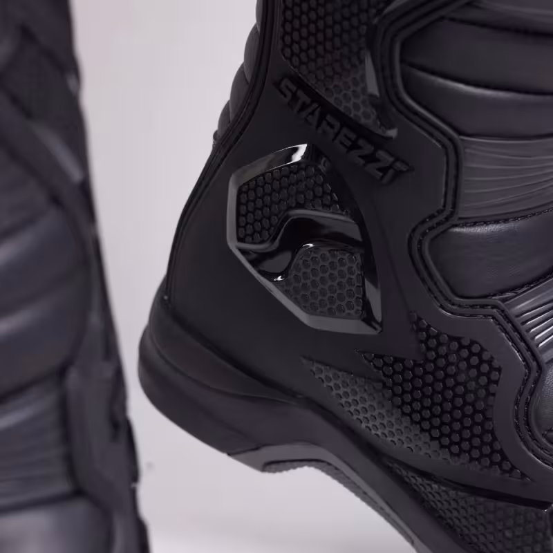 Мотоботы Starezzi Milano back/grey, черный/серый, размер 41