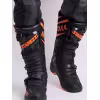 Мотоботы Starezzi Milano black/orange, черный/оранжевый, размер 40