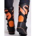 Мотоботы Starezzi Roma black/orange, черный/оранжевый, размер 40