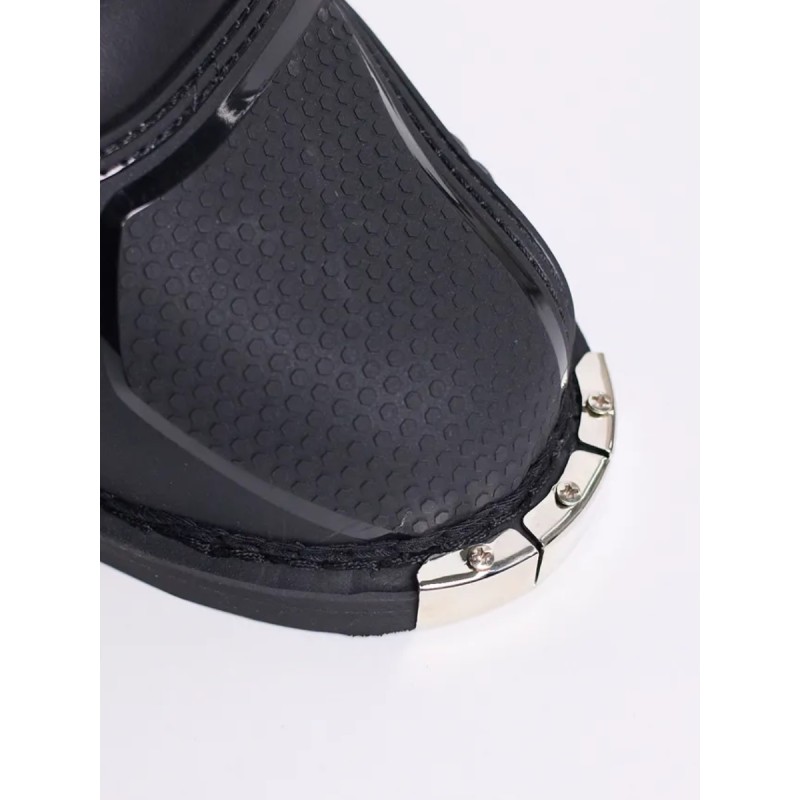 Мотоботы Starezzi Roma black/grey, черный/серый, размер 40