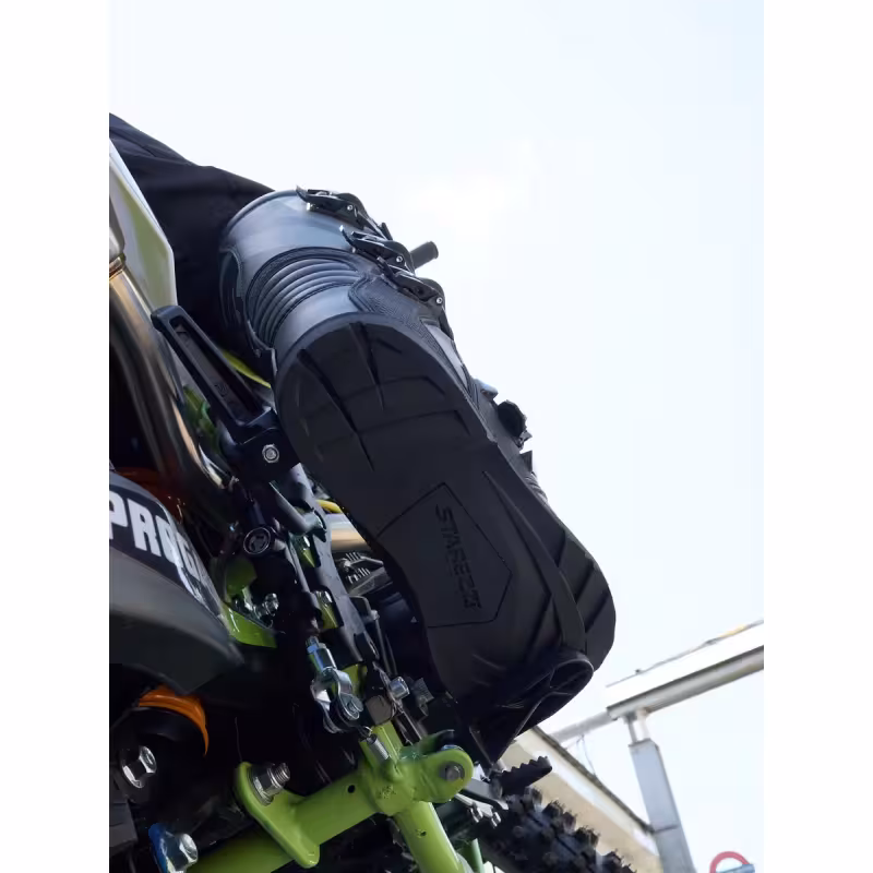 Мотоботы Starezzi Roma black/grey, черный/серый, размер 40