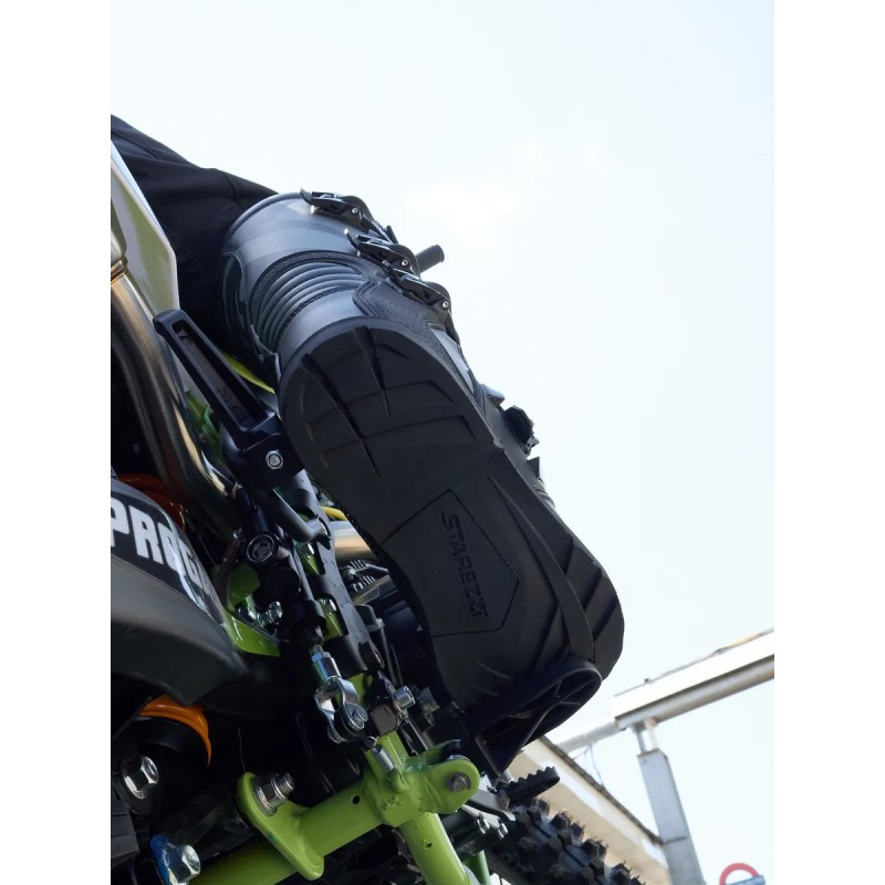 Мотоботы Starezzi Roma black/grey, черный/серый, размер 43