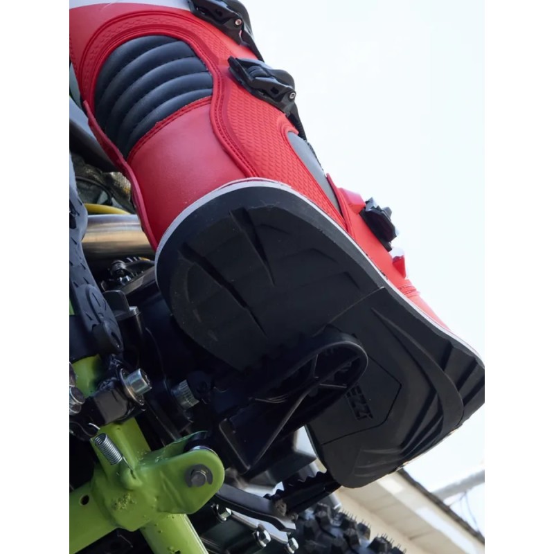 Мотоботы Starezzi Roma red/black/white, красный/черный/белый, размер 41