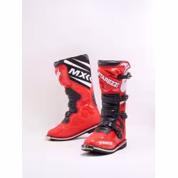 Мотоботы Starezzi Roma red/black/white, красный/черный/белый, размер 43