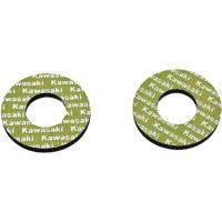 Смягчители грипсов (донаты) Accel 5 мм неопрен зелёный