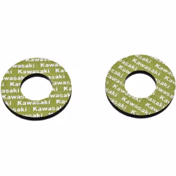 Смягчители грипсов (донаты) Accel 5 мм неопрен зелёный