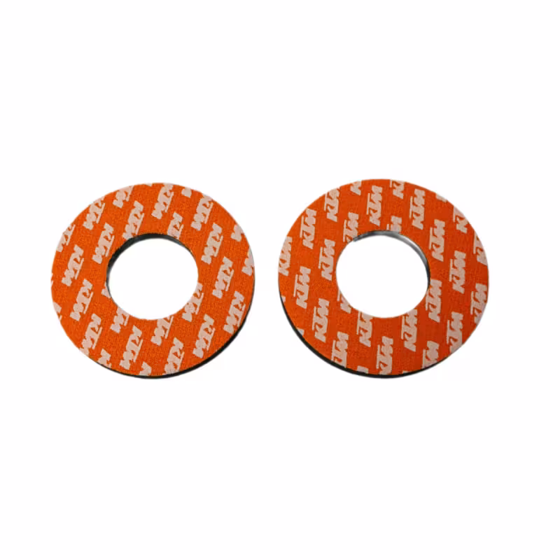 Смягчители грипсов (донаты) Accel 5 мм неопрен оранжевый