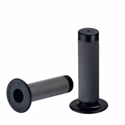 Грипсы руля Accel RGP-637M-125 серый/черный