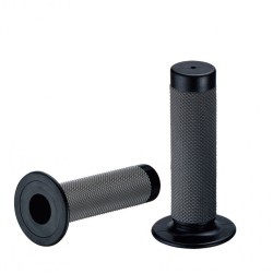 Грипсы руля Accel RGP-637M-125 серый/черный