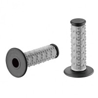 Грипсы руля Accel RGP-A160M серый/черный