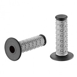 Грипсы руля Accel RGP-A160M серый/черный