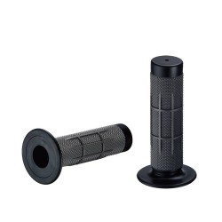 Грипсы руля Accel RGP-407M-125 серый/черный