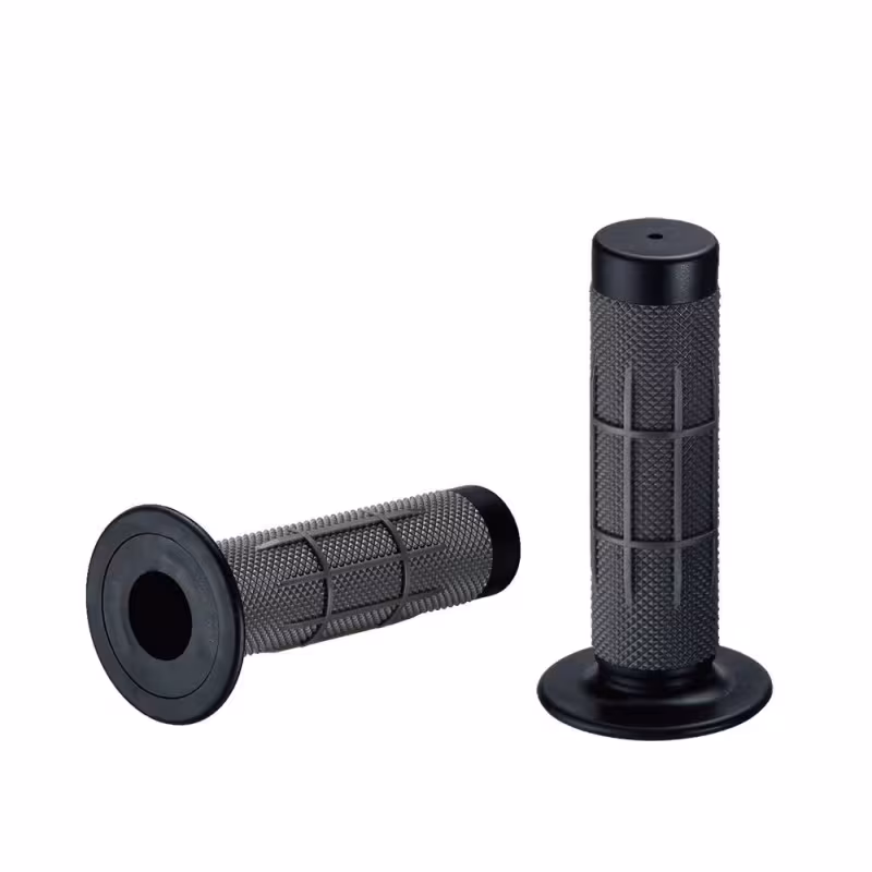 Грипсы руля Accel RGP-407M-125 серый/черный