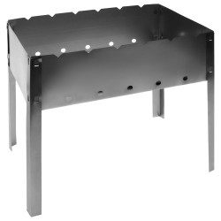 Мангал Maclay Эконом, 40 см (6 шампуров в комплекте)