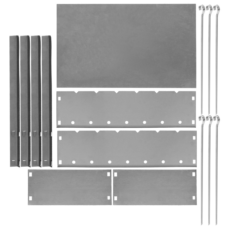 Мангал Maclay Эконом, 50 см (6 шампуров в комплекте)