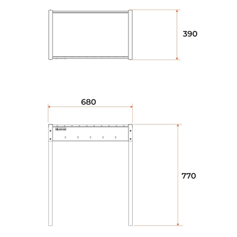 Мангал Gratar MAH 201, 68 см