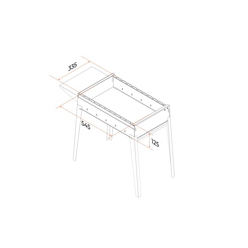 Мангал Gratar Классика 600, 60 см