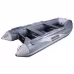 Лодка надувная ПВХ Адмирал 335, пайол фанерный, серый