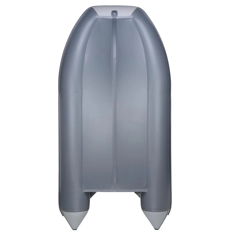 Лодка надувная ПВХ Адмирал 335, пайол фанерный, серый