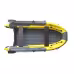 Лодка надувная ПВХ с интегрированным фальшбортом Angler Skat Triton 390NDFi, НДНД, серый/желтый