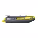 Лодка надувная ПВХ с интегрированным фальшбортом Angler Skat Triton 390NDFi, НДНД, серый/желтый