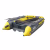 Лодка надувная ПВХ с фальшбортом Angler Skat Triton 390NDFi, НДНД, серый/бирюзовый