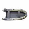 Лодка надувная ПВХ Angler Skat Triton 370, НДНД, серый/голубой