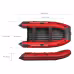 Лодка надувная ПВХ Angler Reef Triton 340 НДНД, серый/красный