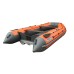 Лодка надувная ПВХ Angler Reef Triton 390 НДНД, серый/желтый