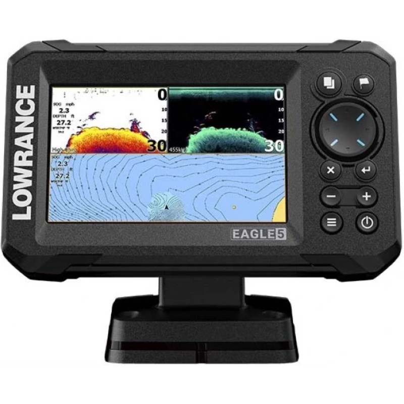 Картплоттер-эхолот Lowrance Eagle 5 с датчиком SplitShot HD