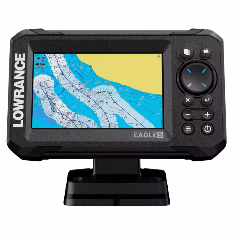Картплоттер-эхолот Lowrance Eagle 5 с датчиком SplitShot HD