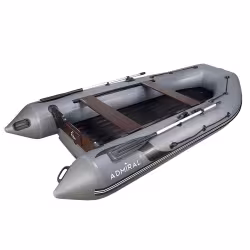 Лодка надувная ПВХ Адмирал 360 НДНД, камыш/серый