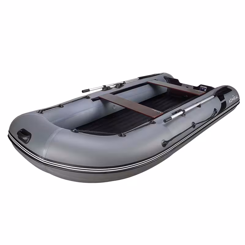 Лодка надувная ПВХ Адмирал 360 НДНД, камыш/серый