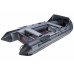 Лодка надувная ПВХ Адмирал 375 Sport, пайол фанерный, черный камыш