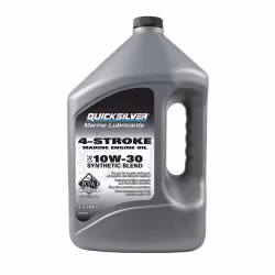 Масло моторное полусинтетическое для 4Т лодочных моторов Quicksilver 8M0152564 10W-30, 4 л