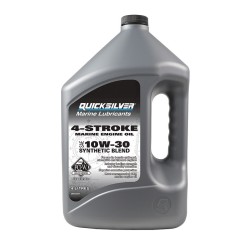 Масло моторное полусинтетическое для 4Т лодочных моторов Quicksilver 8M0152564 10W-30, 4 л
