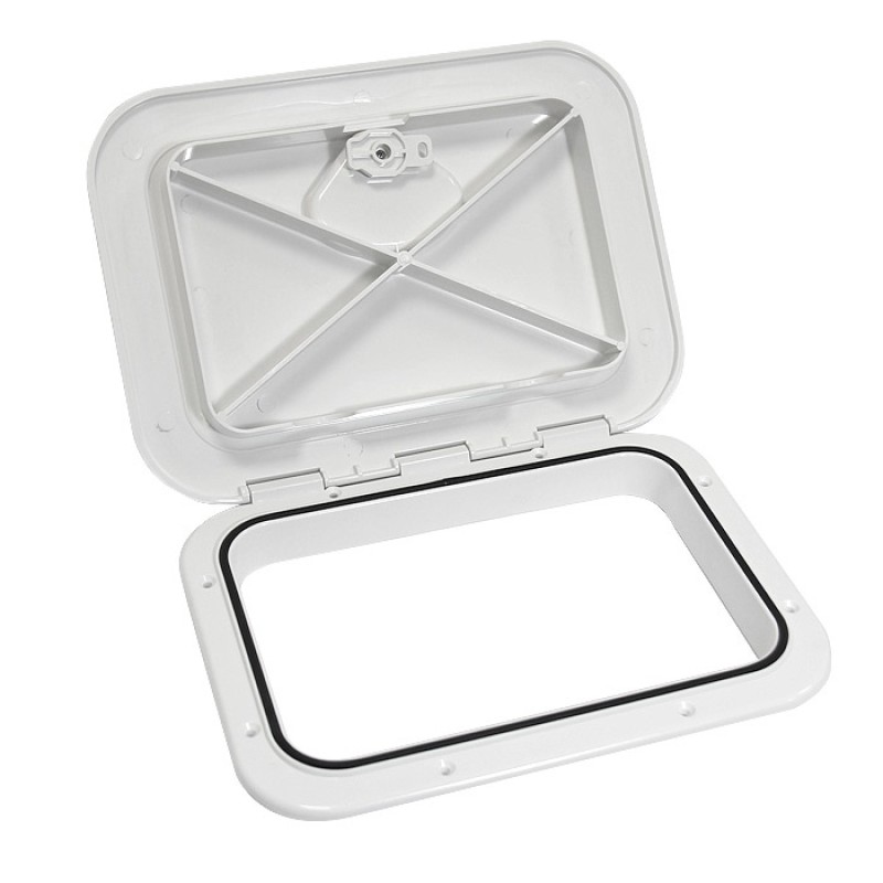 Люк палубный SeaFlo SFRE1-270-375-01, 270x375 мм, белый