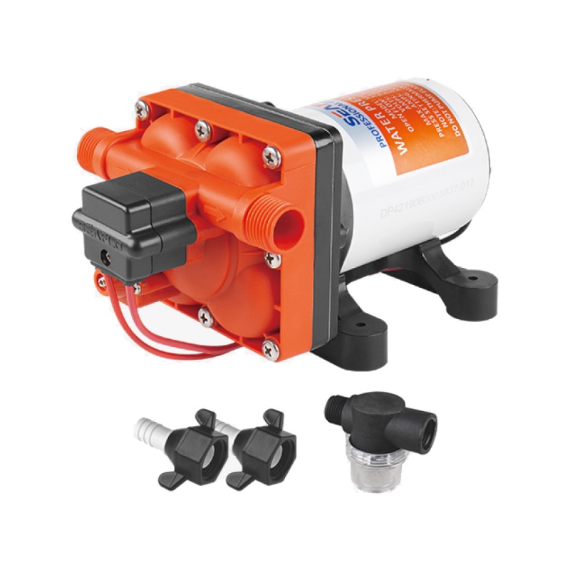 Помпа водоподающая мембранная SeaFlo SFDP1-030-055-42, 12 В, 11.3 л/мин