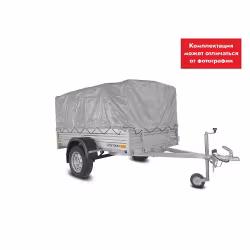 Прицеп бортовой одноосный Спутник Expert ZN 2213/33