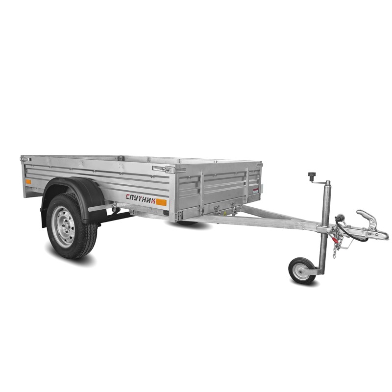 Прицеп бортовой одноосный Спутник Expert ZN 2213/33