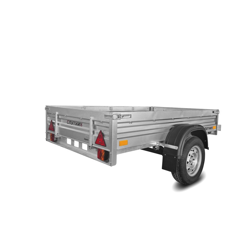Прицеп бортовой одноосный Спутник Expert ZN 2213/33
